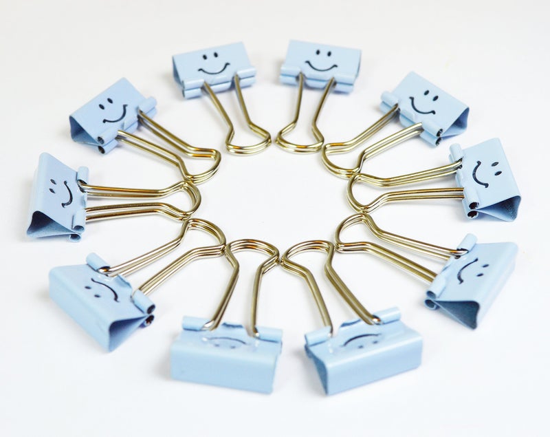 Rapesco Binder Clips, 3/4" Emoji Clips [Pack of 20] - Image 5